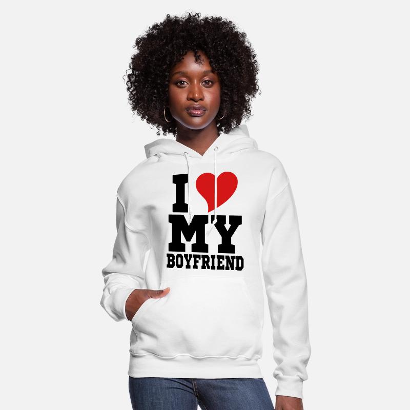 my boyfriend's sweatshirt